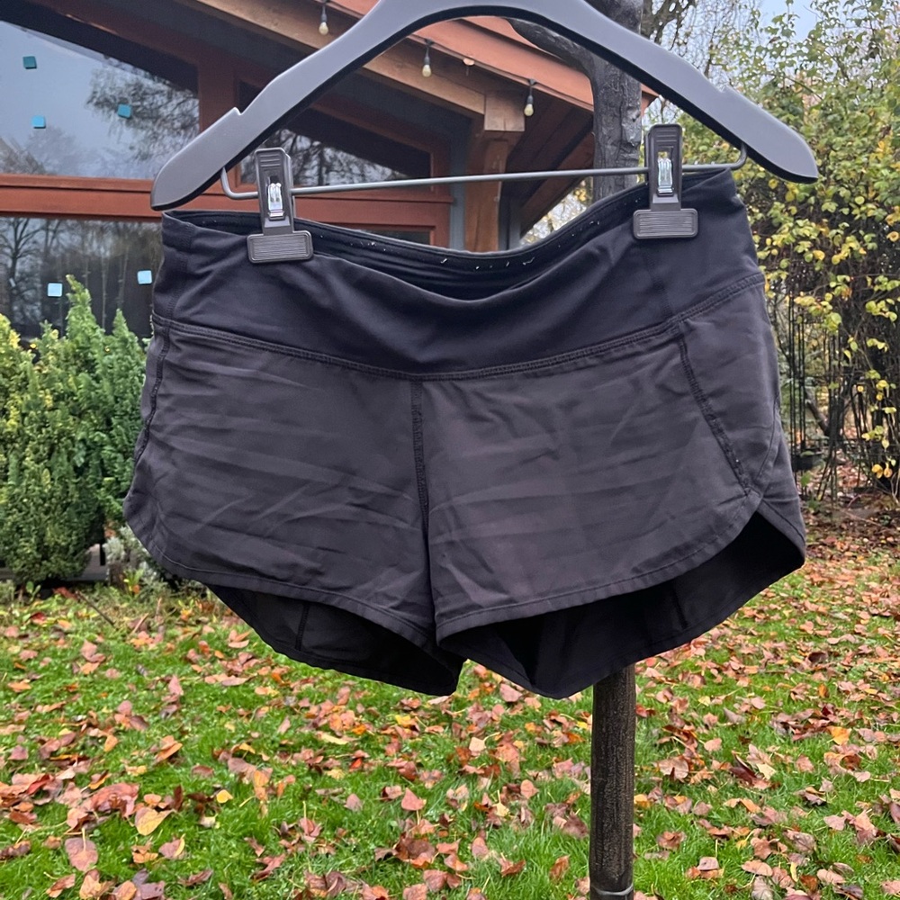 Lululemon Women's Black Athletic Shorts
